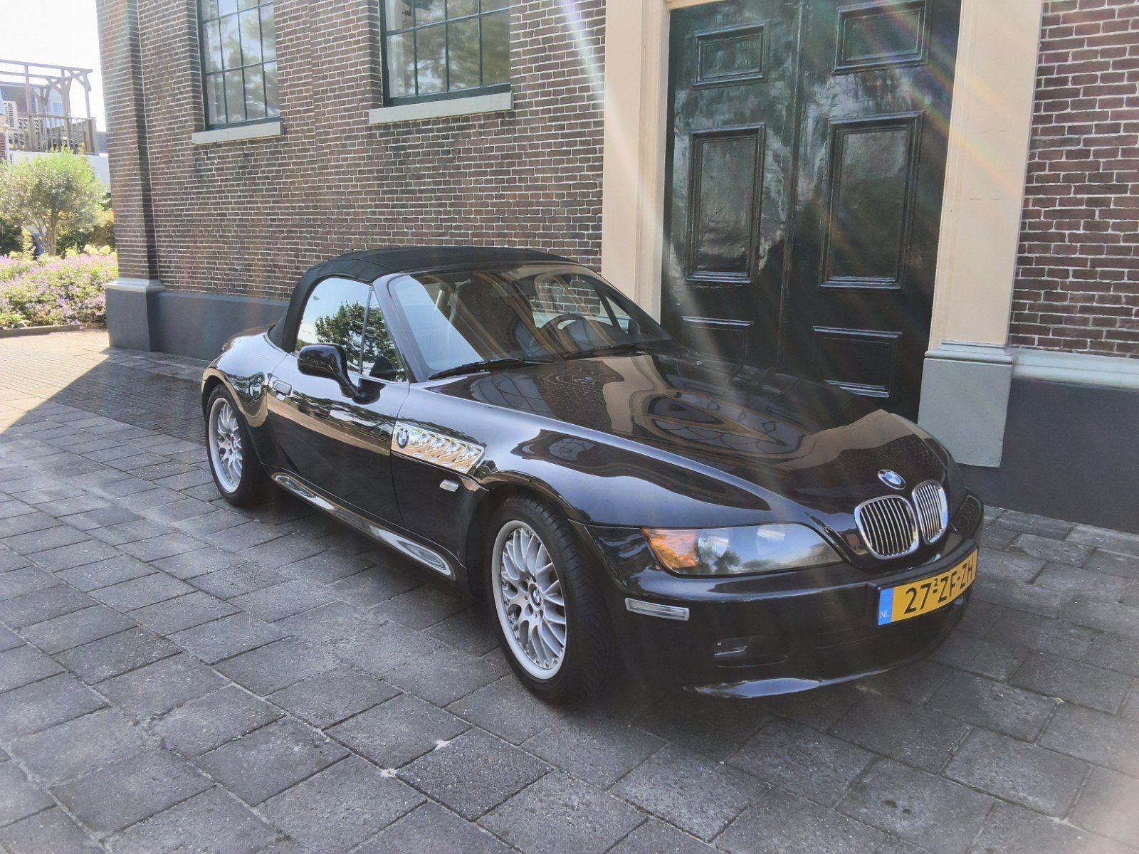 BMW Z3 Wide Body Roadster 6 cil.motor 2.8 liter 135000 km, Auto's, 192 pk, Cabriolet, Zwart, 1200 kg