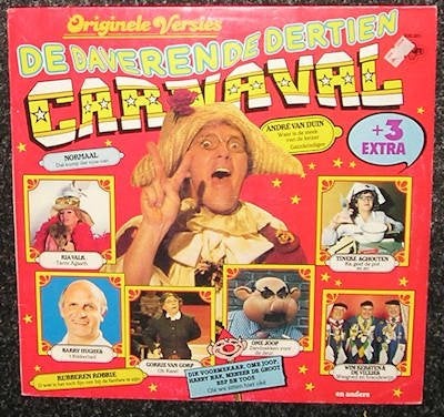 De Daverende Dertien Carnaval + 3 Extra 1982 LP2117, LP, Gebruikt, Pop, Ophalen of Verzenden