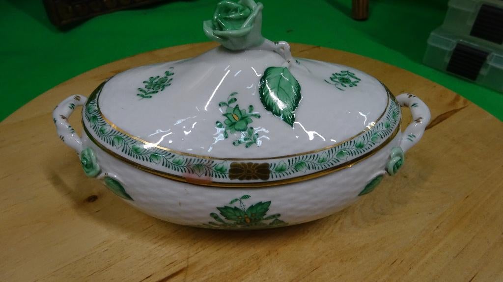 3 items  - Herend Hongarije Porselein., ., Overige typen, Ophalen of Verzenden, Zo goed als nieuw