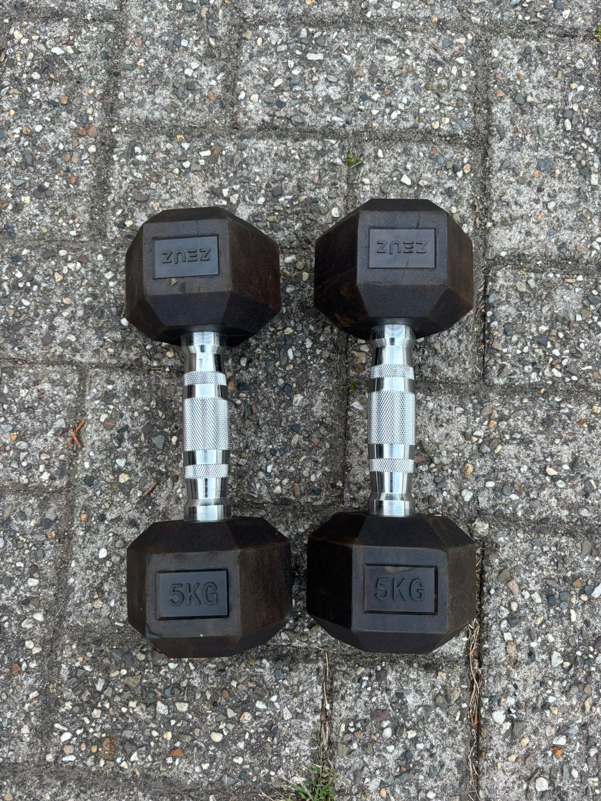 5kg hexa dumbells set, Ophalen, Dumbbell