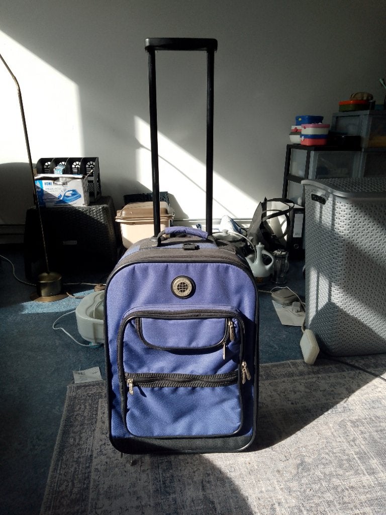 Worldwide Travel reiskoffer op wieltjes, Sieraden, Tassen en Uiterlijk, Tassen | Reistassen en Weekendtassen, Ophalen, 40 tot 60 cm