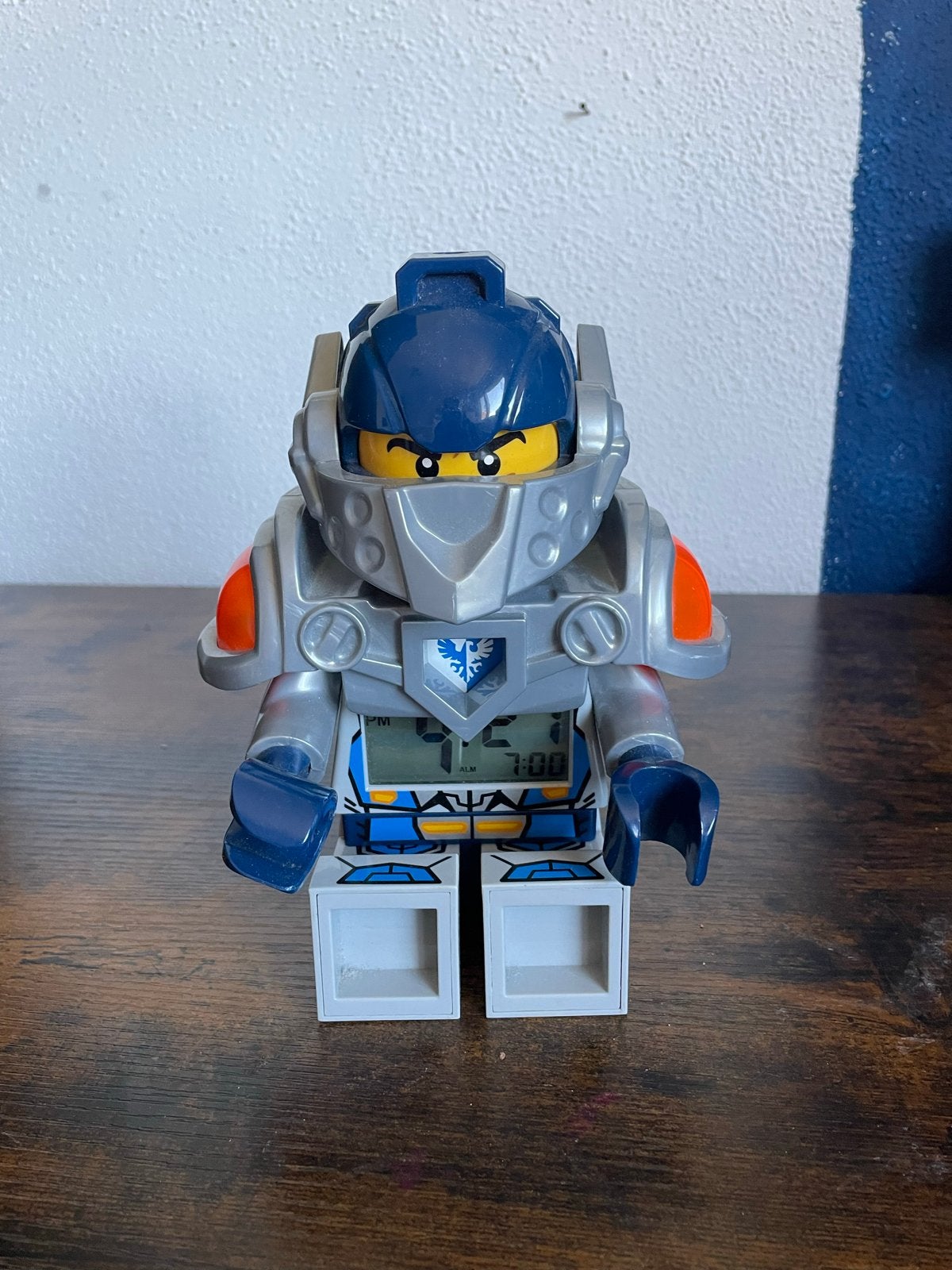 Lego Nexo Knights Wekker - Digitale Klok, Werkt op batterijen, Ophalen of Verzenden, Digitaal, Modern
