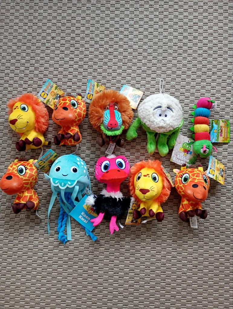 10 stuks nieuwe lidl knuffels, Ophalen of Verzenden, Nieuw, Overige typen