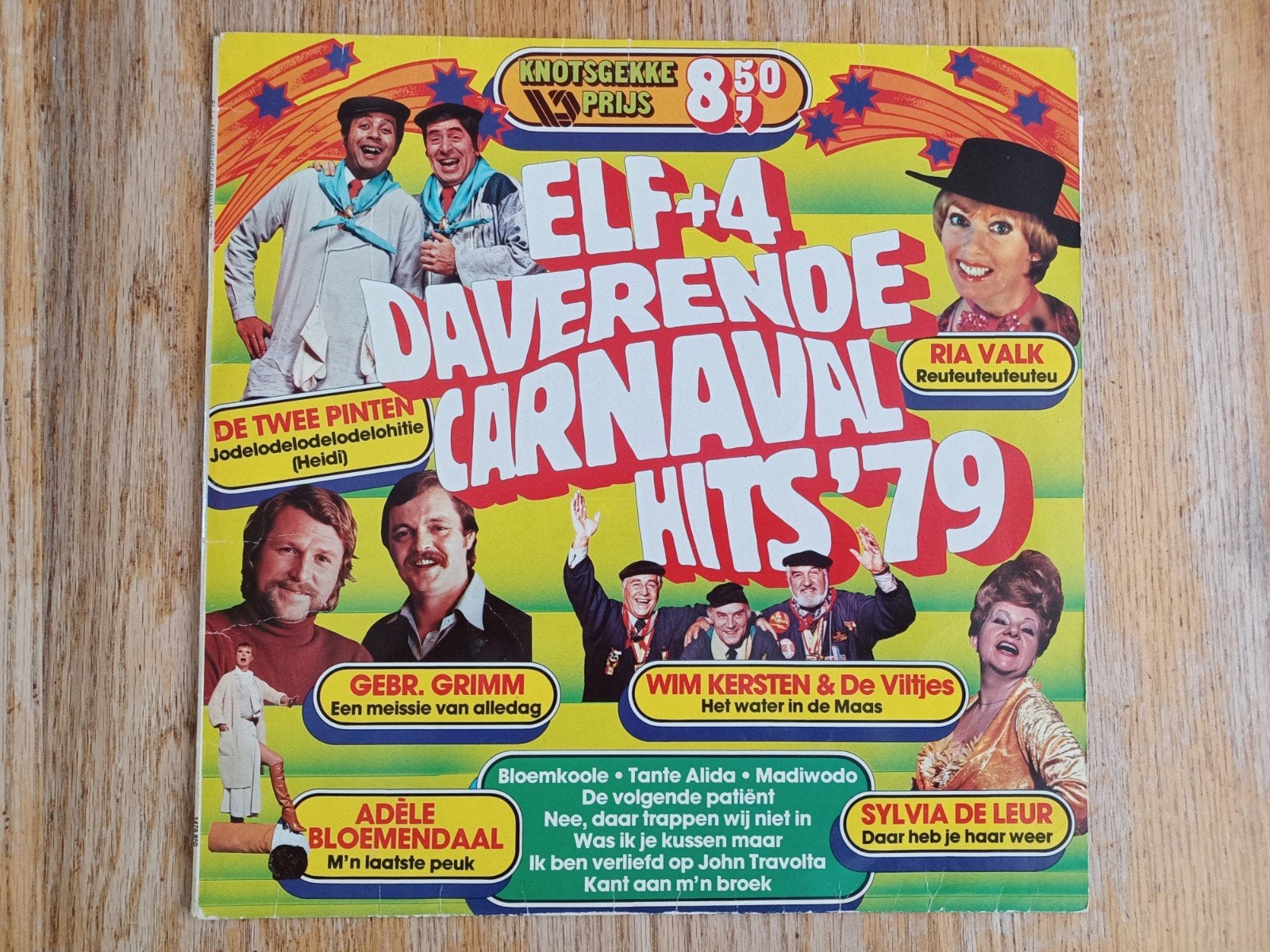 ELF+4 Daverende Carnaval Hits '79 LP - Diverse Artiesten, Ophalen, LP, Gebruikt, Overige genres