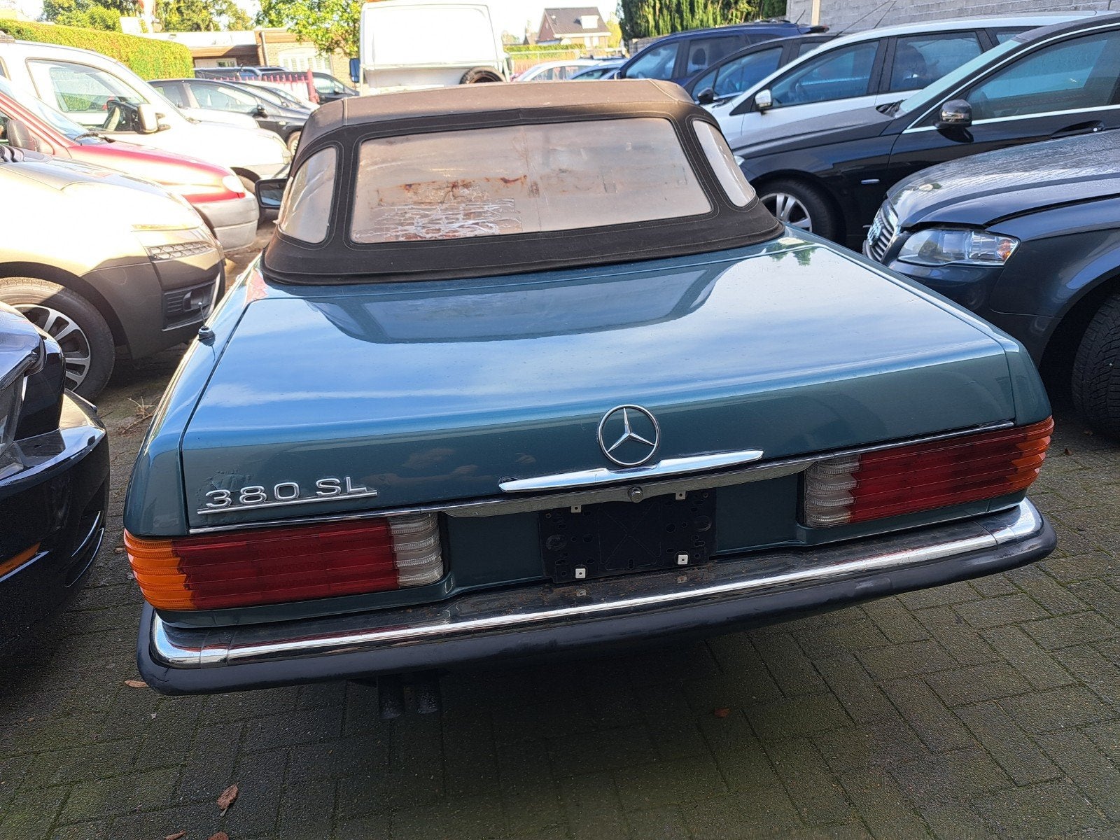 mercedes 380 sl automaat,europese uitvoering, foto 10