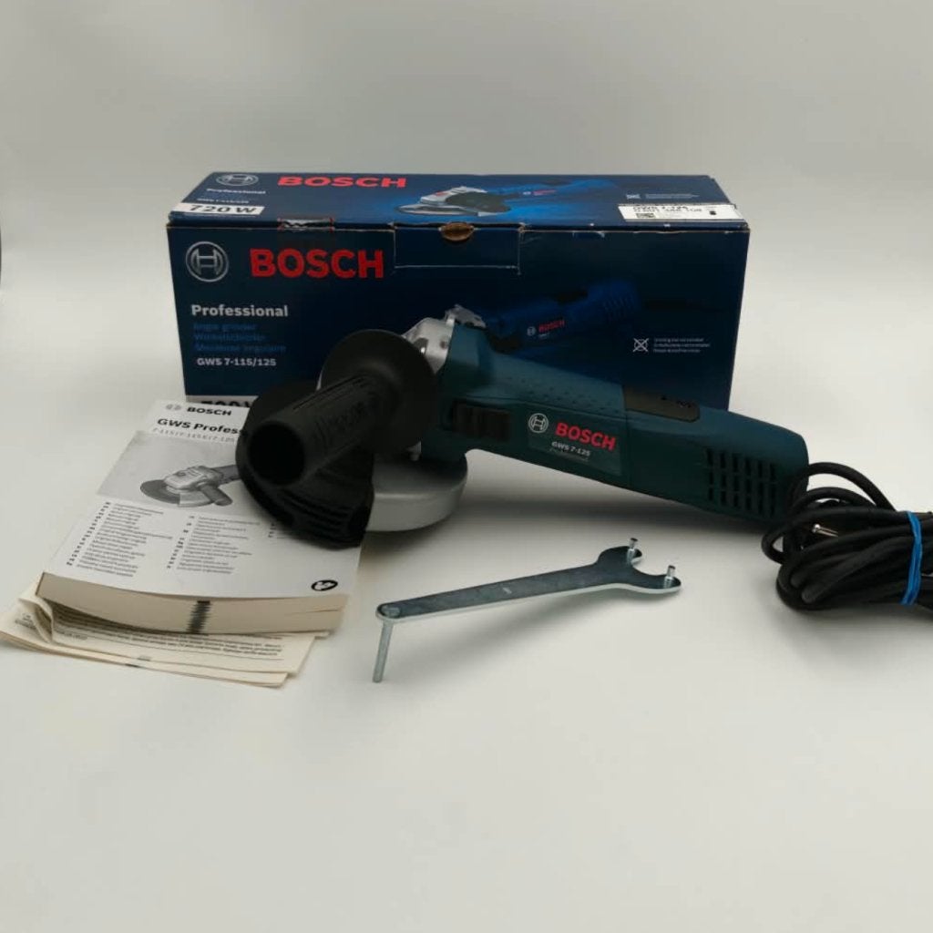 Bosch GWS 7-125 720W Haakse Slijper - Nieuw in doos, Bosch, Zo goed als nieuw, Support@bosch.com, Robert Bosch GmbH
Robert-Bosch-Platz 1
70839 Gerlingen-Schillerhöhe
Germany