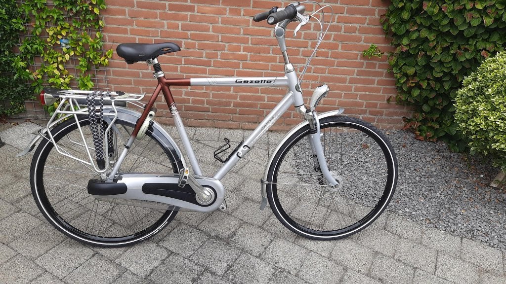 Gazelle Chamonix herenfiets 61cm, Ophalen, Gebruikt, Versnellingen, 61 tot 65 cm