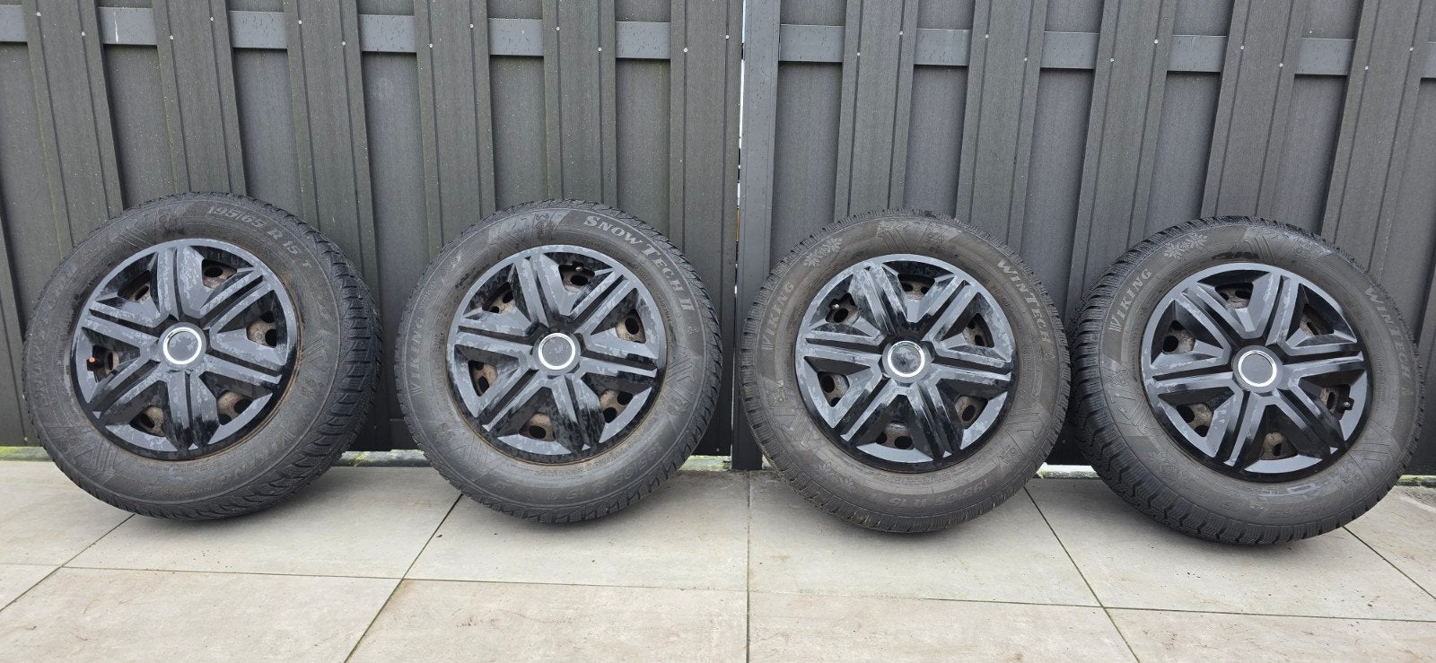 Viking winterbanden 15 inch 5x112 ET45, Ophalen, Gebruikt