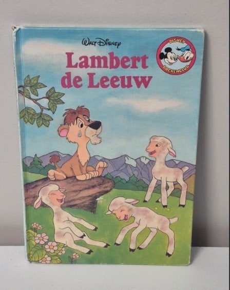 Oud boek disney boeken club lambert de leeuw, Ophalen of Verzenden, Overige figuren, Gebruikt, Overige typen