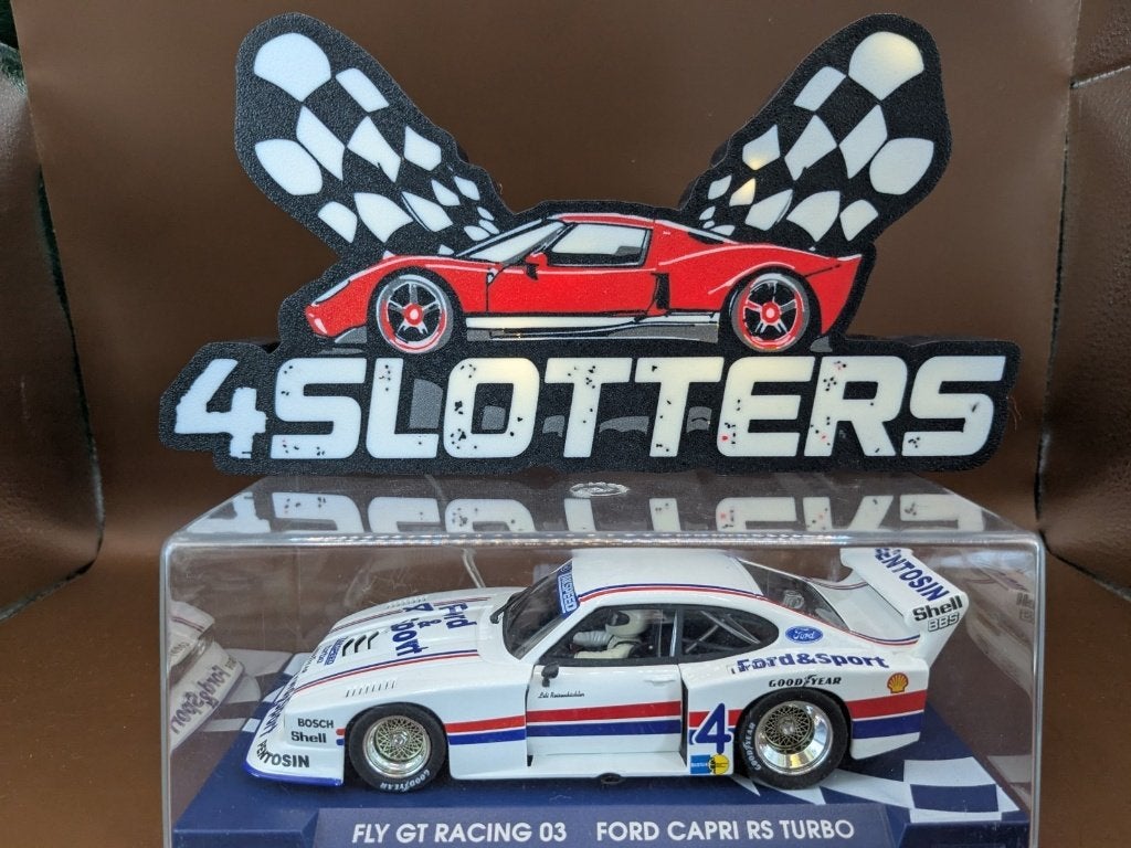 Fly Ford Capri RS Turbo #4 Racing 03 DRM Norisring 1982, Verzenden, Nieuw, Elektrisch, Overige merken