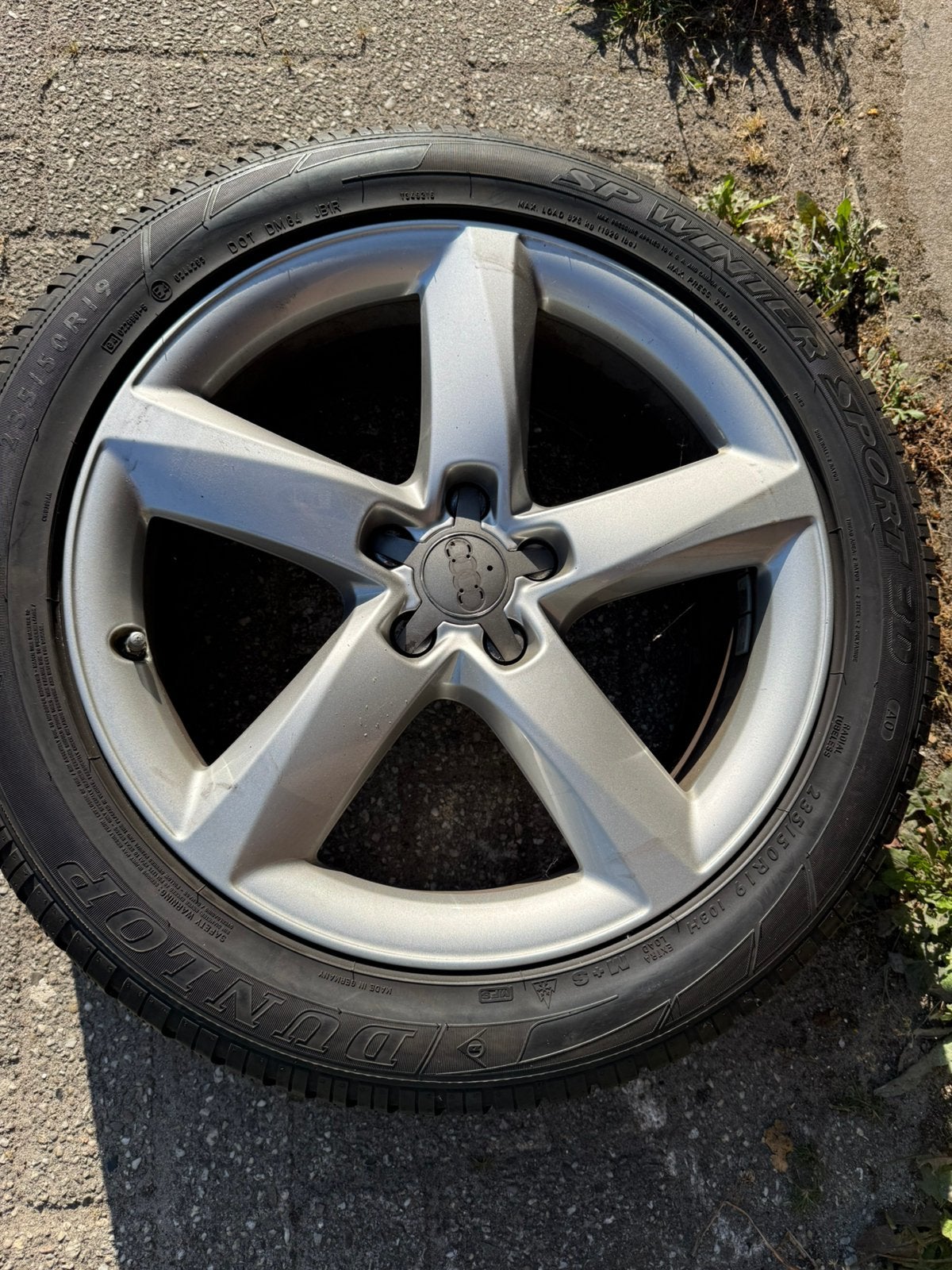 Audi velgen, 19 inch, Velg(en), 235 mm, Winterbanden