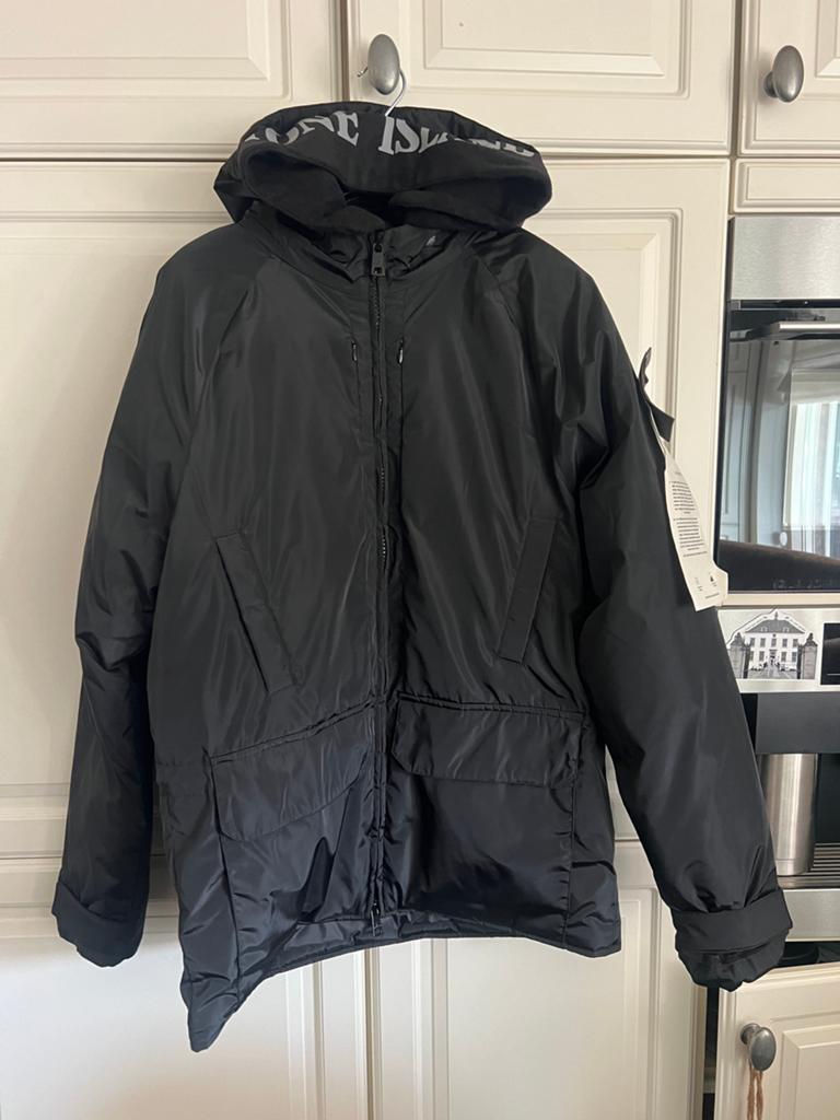 Stone Island Nylon Metal.  Zwart, Kleding | Heren, Jassen | Winter, Ophalen of Verzenden, Zo goed als nieuw, Maat 52/54 (L), Zwart