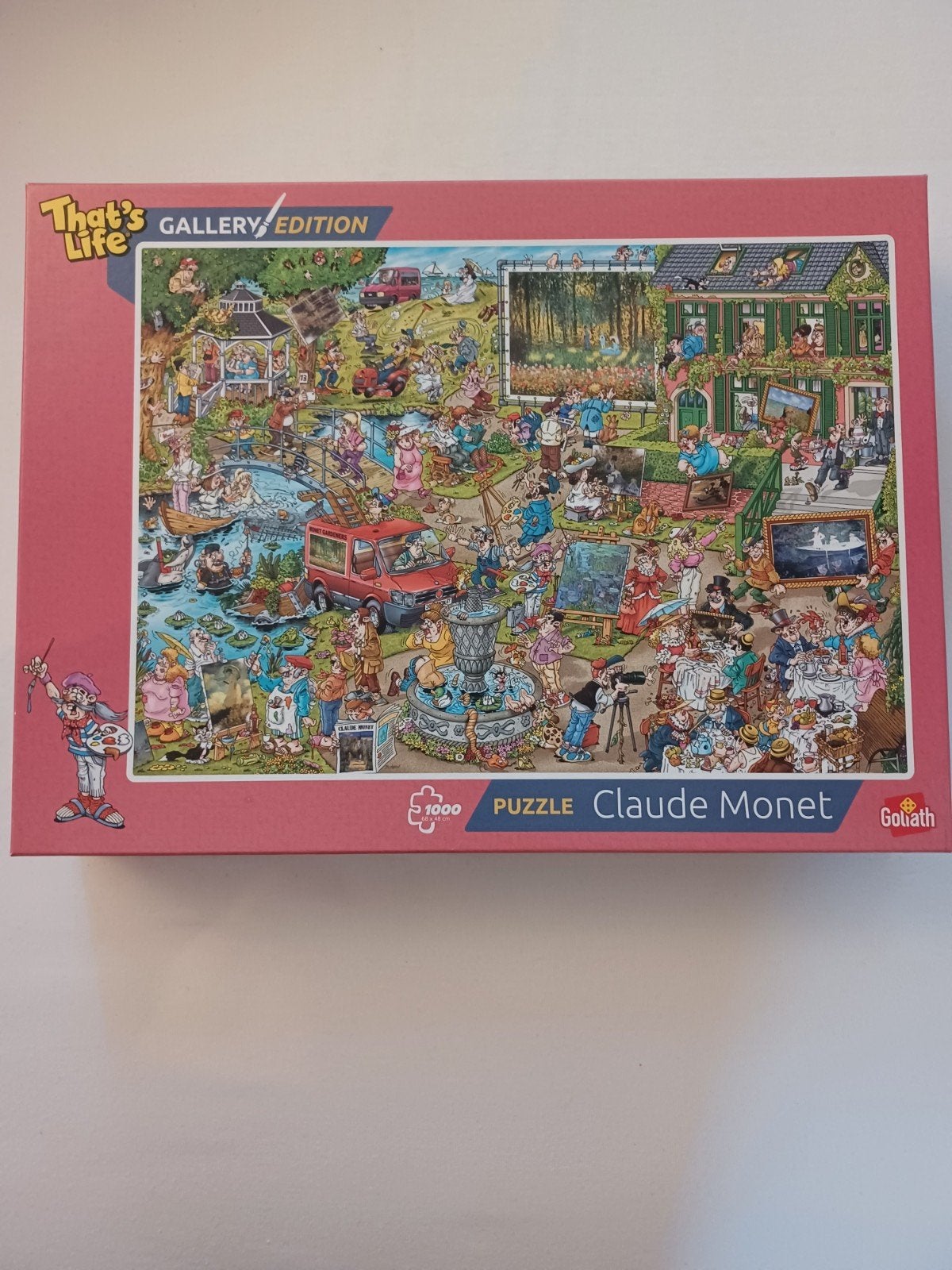 That's life Claude Monet legpuzzel, Ophalen, 500 t/m 1500 stukjes, Zo goed als nieuw