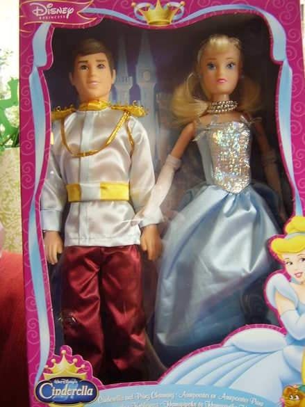 Pop Disney Cinderella en Prins, Ophalen of Verzenden, Nieuw, Pop