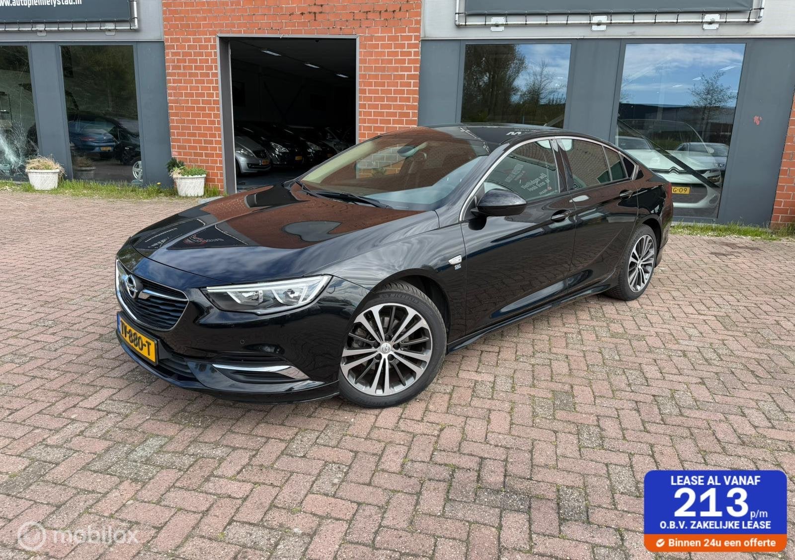 Opel Insignia Grand Sport 1.5 Turbo OPC uitv. | Carplay, Gebruikt, Euro 6, 4 cilinders, 700 kg