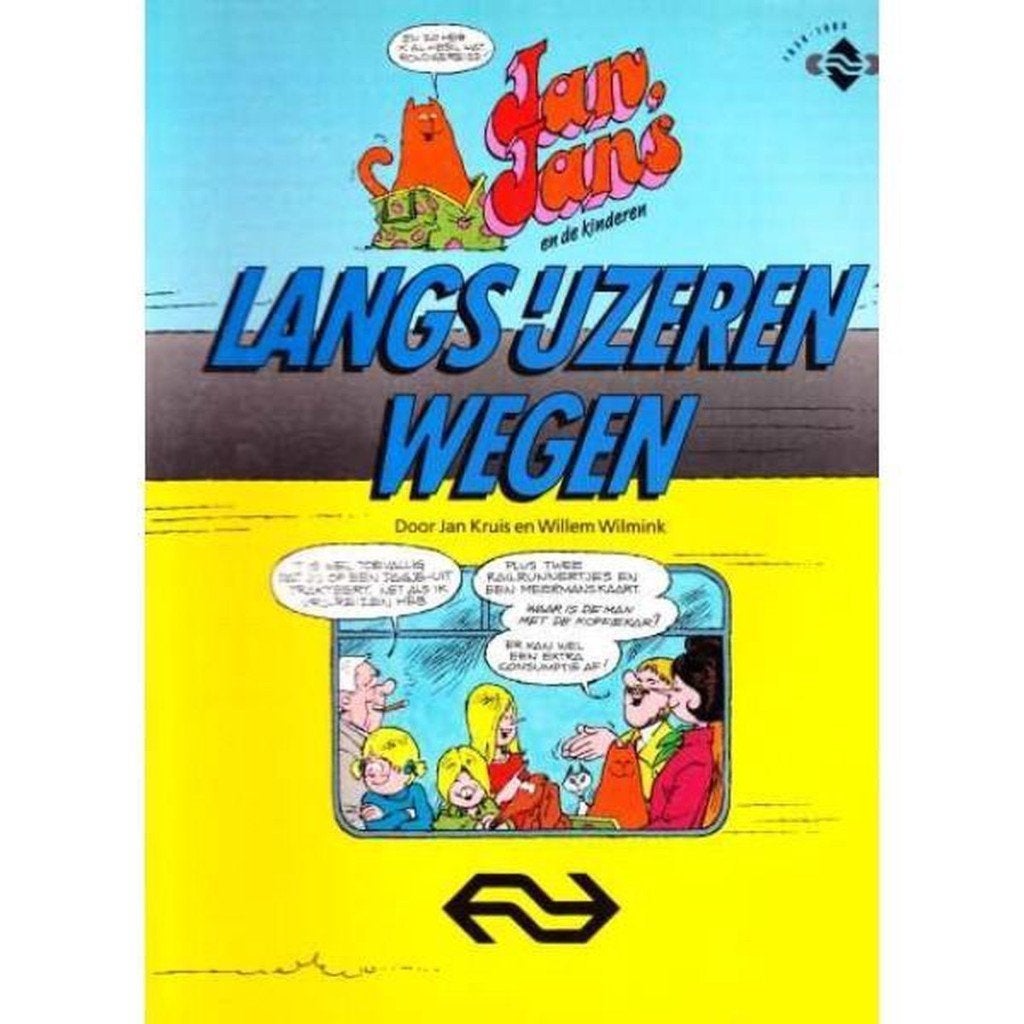 Jan Jans Langs IJzeren wegen door J Kruis (NS-uitgave), Ophalen of Verzenden, Zo goed als nieuw, Trein, Boek of Tijdschrift