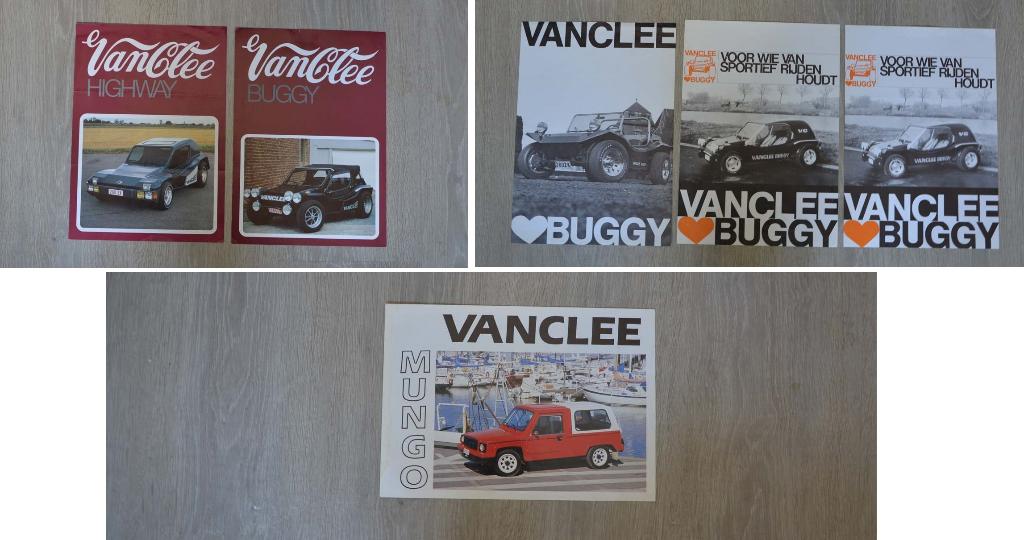 Folders VanClee Buggy / Mungo - VW Buggy, Ophalen of Verzenden, Zo goed als nieuw, Overige merken