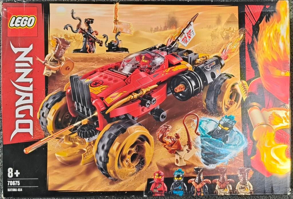 70675 - LEGO Ninjago Katana 4x4, Lego, Ophalen of Verzenden, Zo goed als nieuw, Inclusief minifiguren