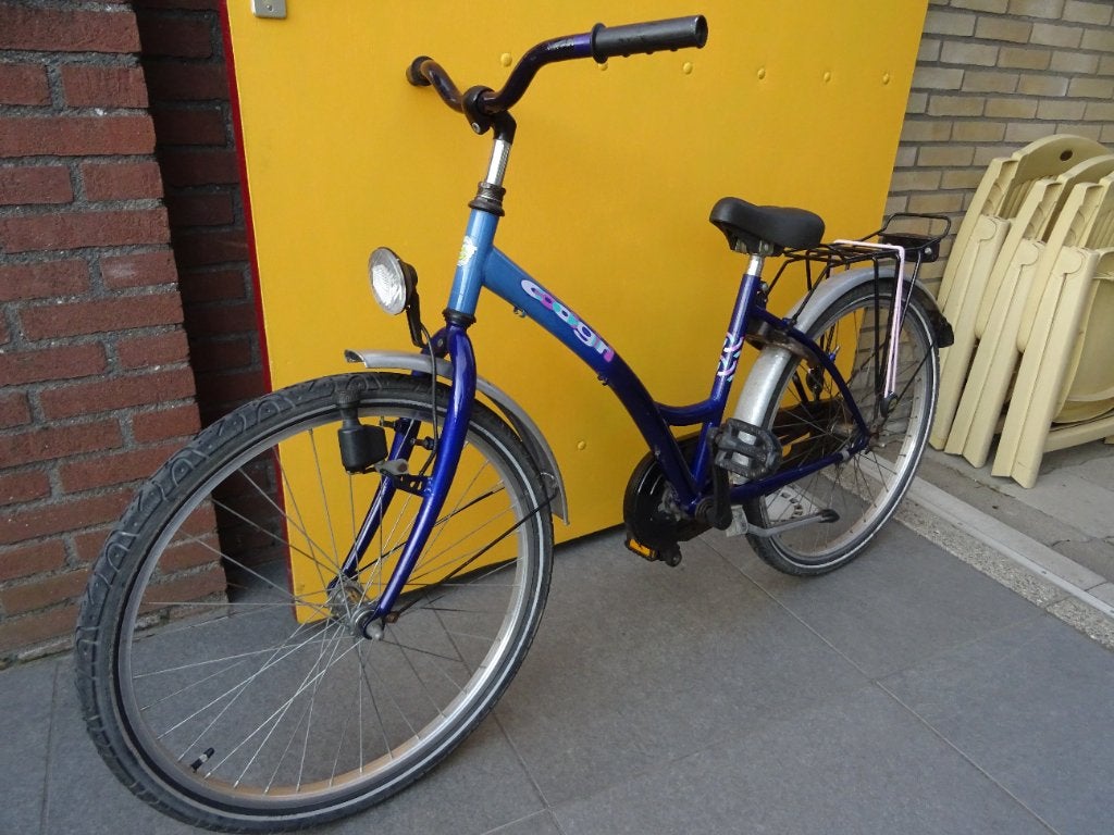 Meisjesfiets 24 inch, Fietsen en Brommers, Fietsen | Kinderfietsjes, Ophalen, Gebruikt, Terugtraprem, 20 inch of meer