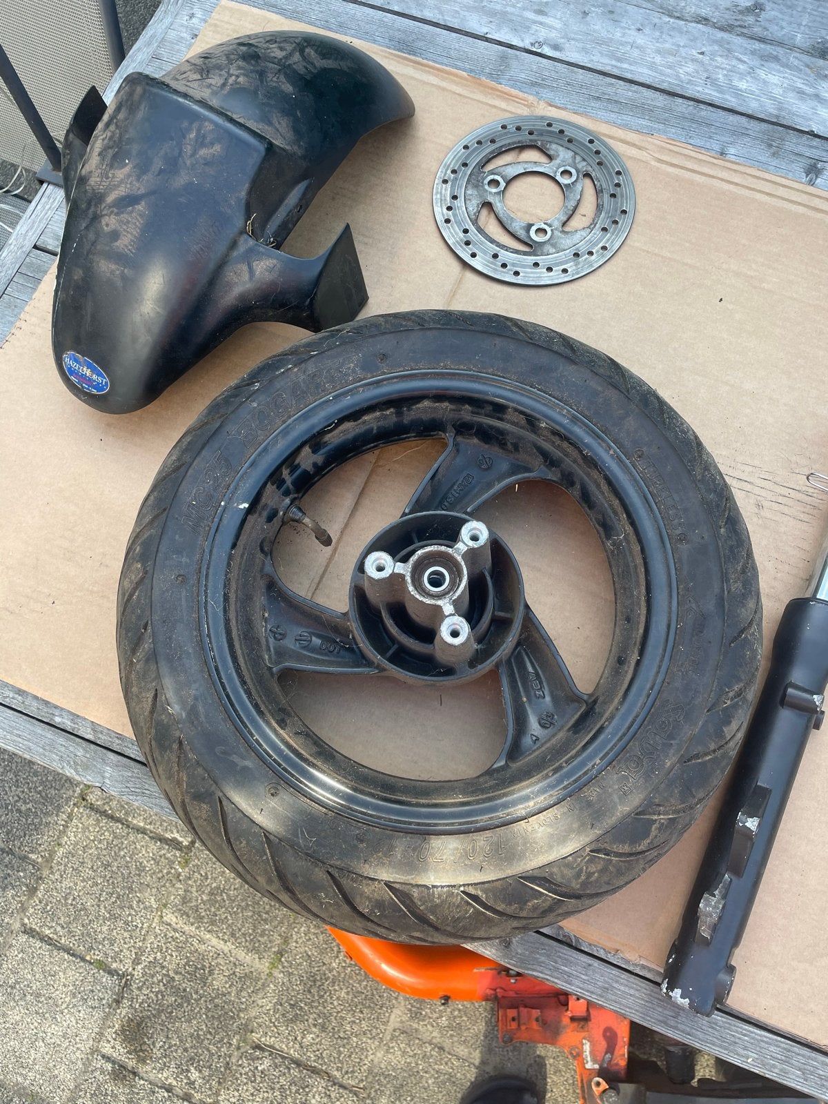 Tomos youngster onderdelen + frame, Ophalen, Gebruikt, Frame, Overige merken