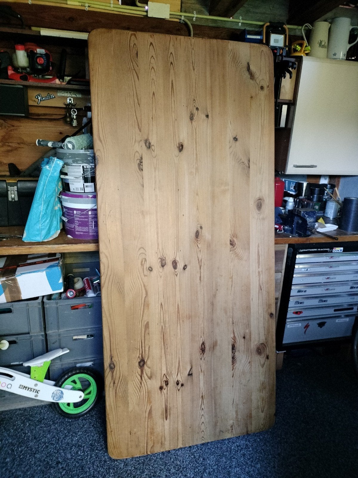 mooie grenen tafel 200x90, Ophalen, Zo goed als nieuw, Rechthoekig, 50 tot 100 cm