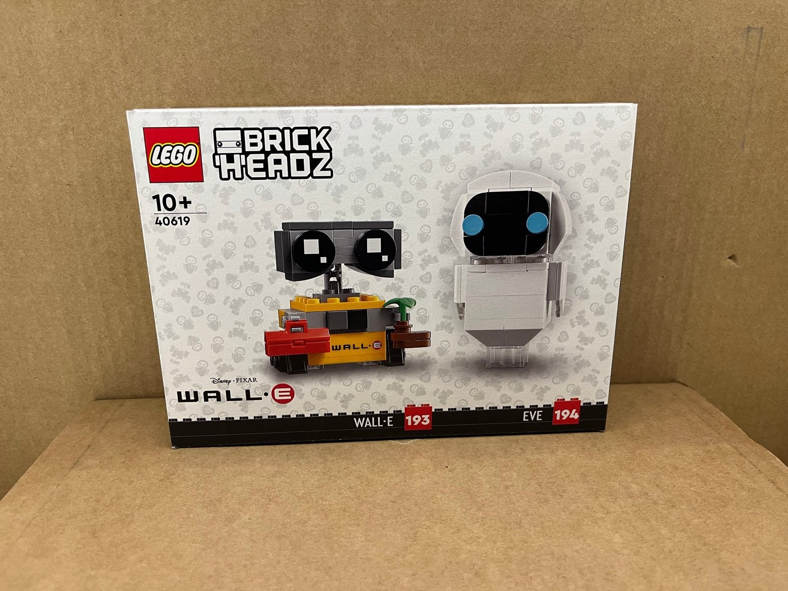 LEGO BrickHeadz WALL-E & EVE 40619 Nieuw in doos, BrickHeadz, Lego, Nieuw, Ophalen of Verzenden