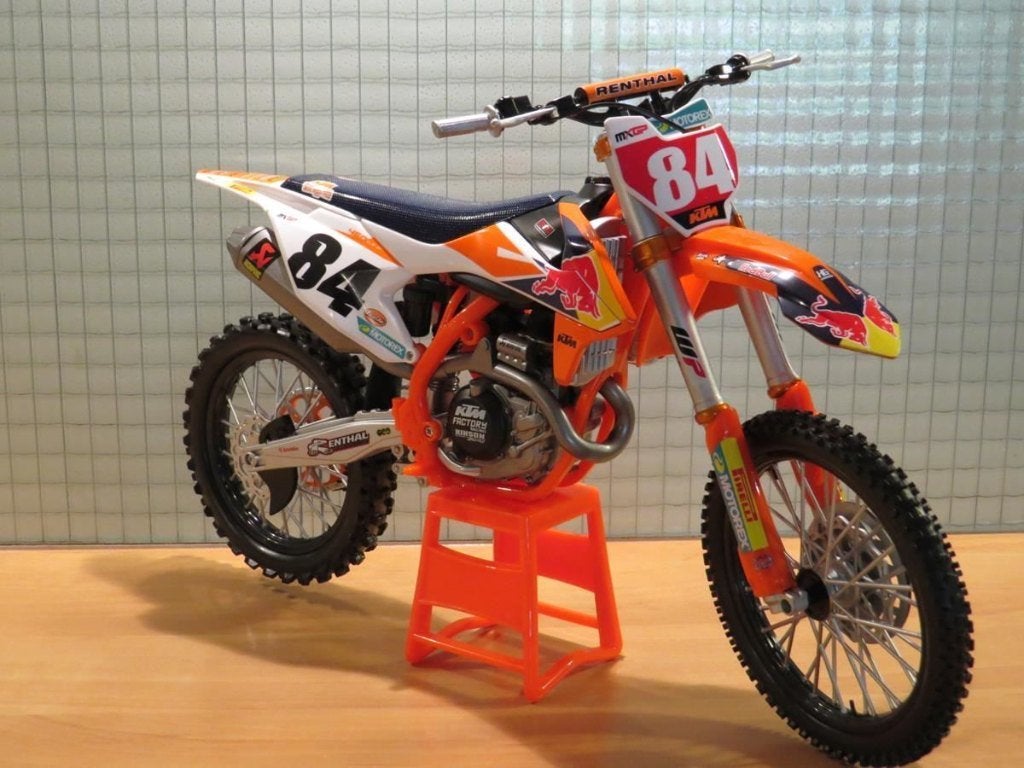 Jeffrey Herlings #84 Red Bull 2018 KTM450SX-F 35 x 23 cm., MayCheong, Nieuw, Motor, Gyancourt france