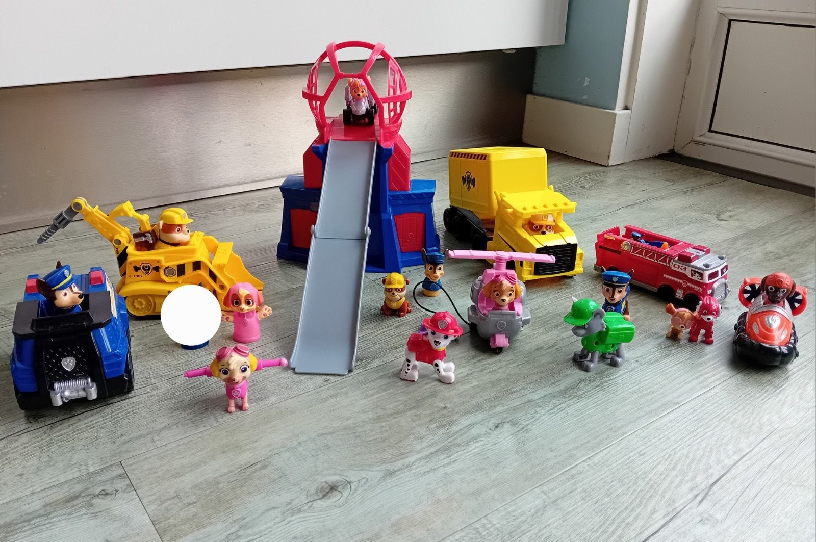 Paw Patrol set, Ophalen of Verzenden, Gebruikt