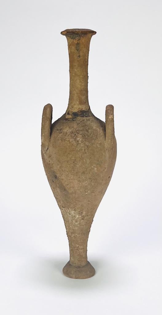 91. Romeinse terracotta amfoor, 1e/3e eeuw n. Chr., Ophalen of Verzenden