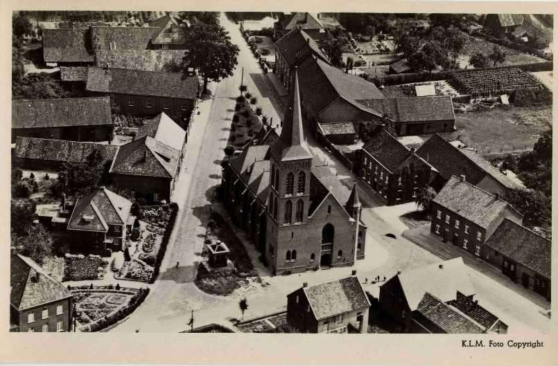 Metrik Horst R.K. Kerk St Jan Evangelist, Verzenden, 1940 tot 1960, Ongelopen, Limburg