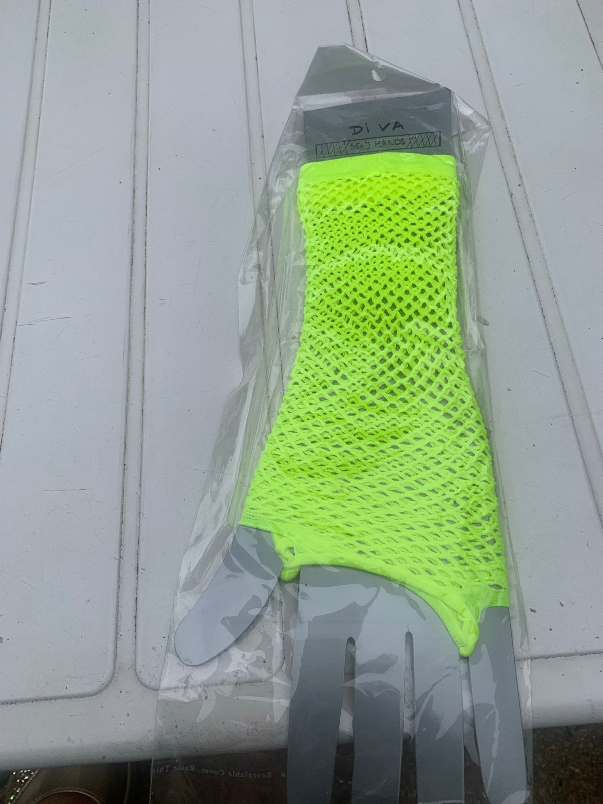 Nieuwe neon groene net handschoenen (4 paar beschikbaar), Ophalen of Verzenden, Nieuw, Maat 38/40 (M), Handschoenen