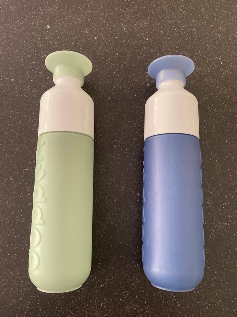 Dopper waterflessen - set van 2, Ophalen of Verzenden, Zo goed als nieuw