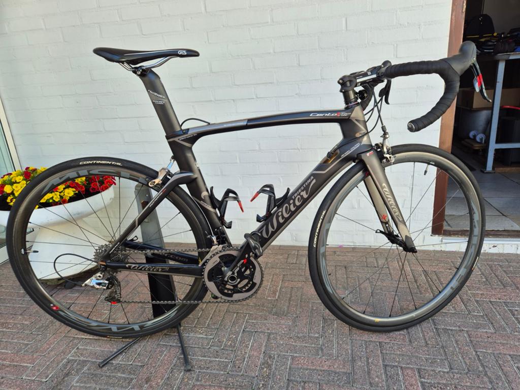 Racefiets Wilier Cento1Air, Fietsen en Brommers, Fietsen | Racefietsen, Carbon, Zo goed als nieuw, Meer dan 20 versnellingen, 53 tot 57 cm
