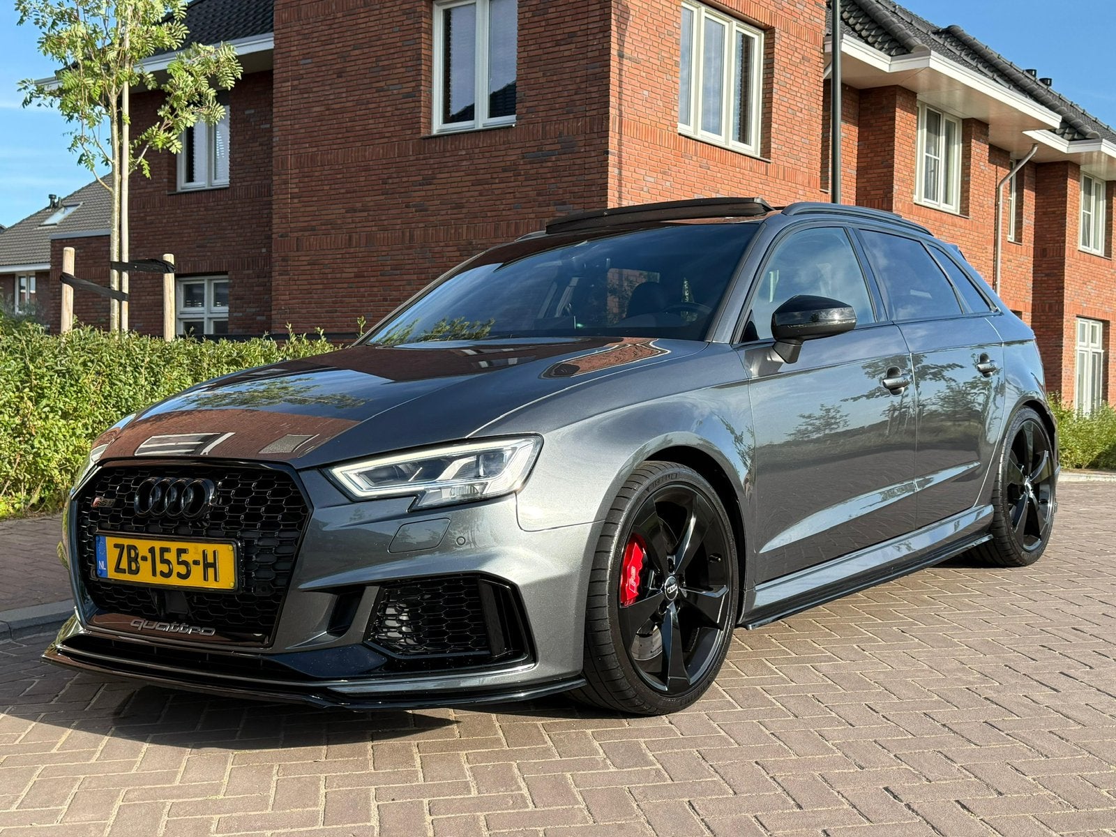 Audi A3 RS3 2.5 Tfsi 400pk Quattro S Tronic 2017 Grijs DAZA, Auto's, Automaat, 1485 kg, Vierwielaandrijving, Particulier