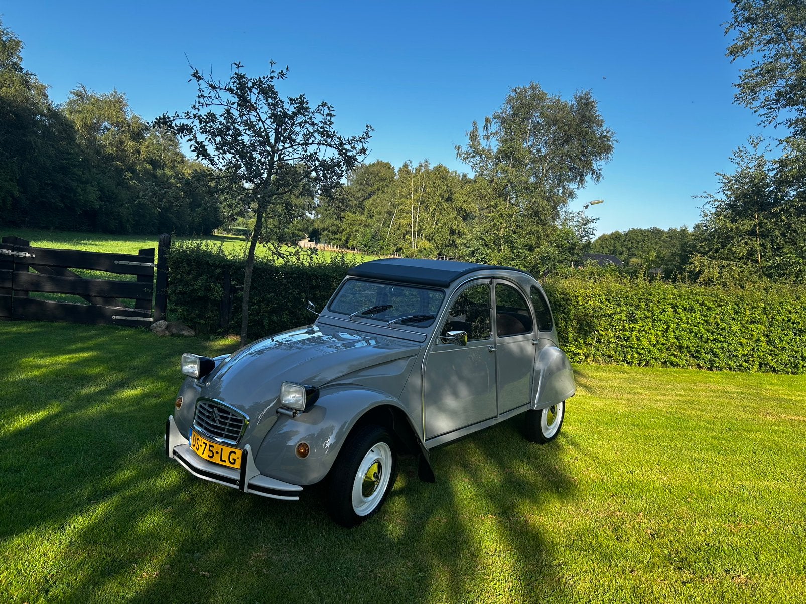 Citroën 2CV 0.6 1979 grijs, Auto's, 602 cc, 2CV, Overige kleuren, 29 pk