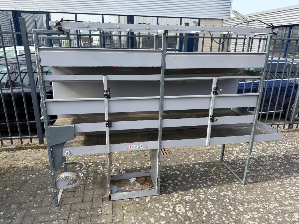 bedrijfswagen inrichting stelling kast, Ophalen, Gebruikt