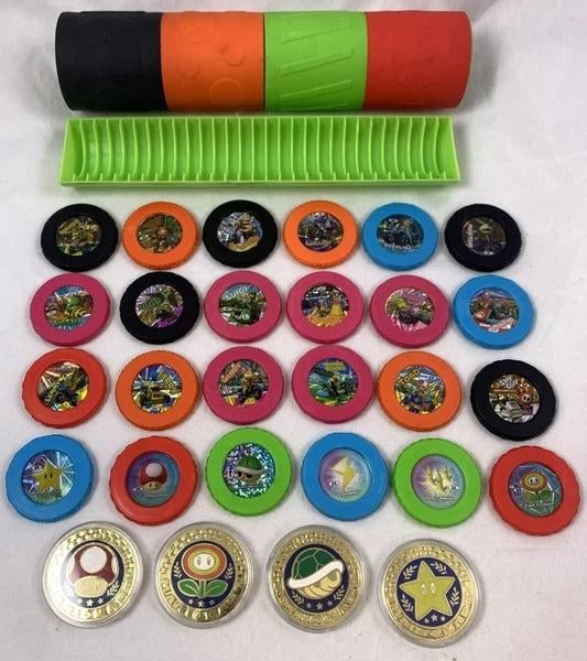 Nintendo Mario Kart Munten 2018 Set 24 stuks met 4 Specials