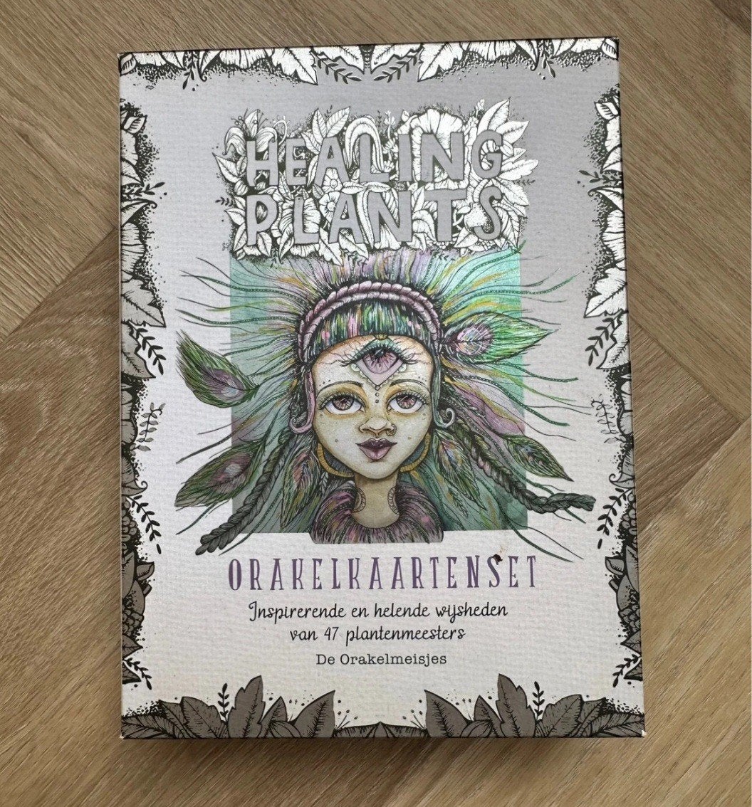 Healing plants - de orakelmeisjes, Ophalen of Verzenden, Zo goed als nieuw, Tarot of Kaarten leggen, Overige typen