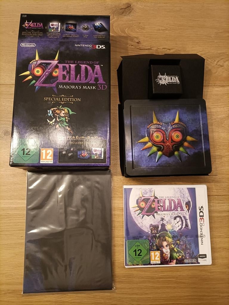 The Legend of Zelda Majora's Mask Nintendo 3DS NIEUW in SEAL, 1 speler, Nieuw, Vanaf 12 jaar, Ophalen