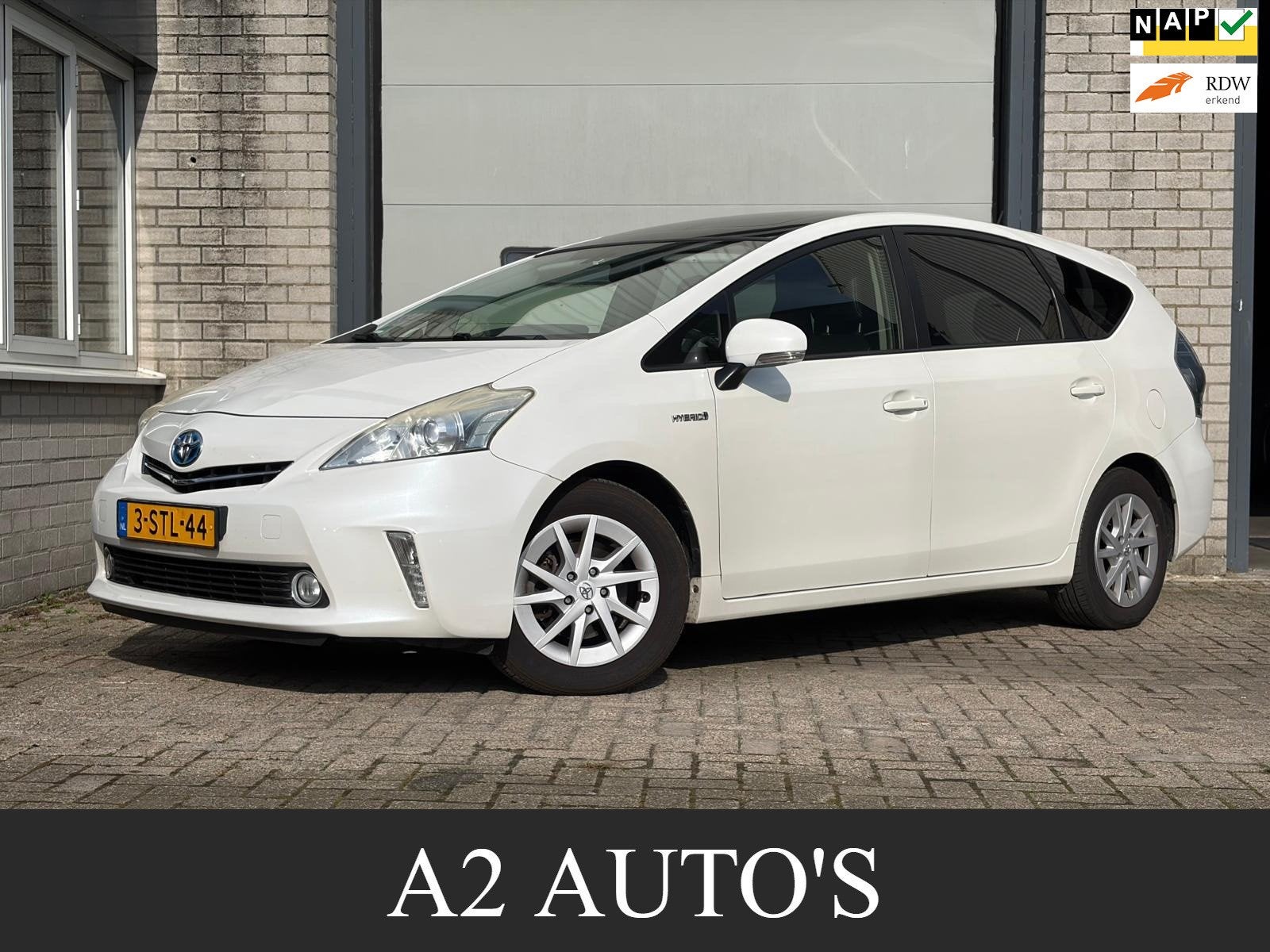 Toyota Prius Wagon 1.8 Aspiration Automaat|Ecc|Camera, Auto's, Euro 5, Gebruikt, Zwart, 4 cilinders
