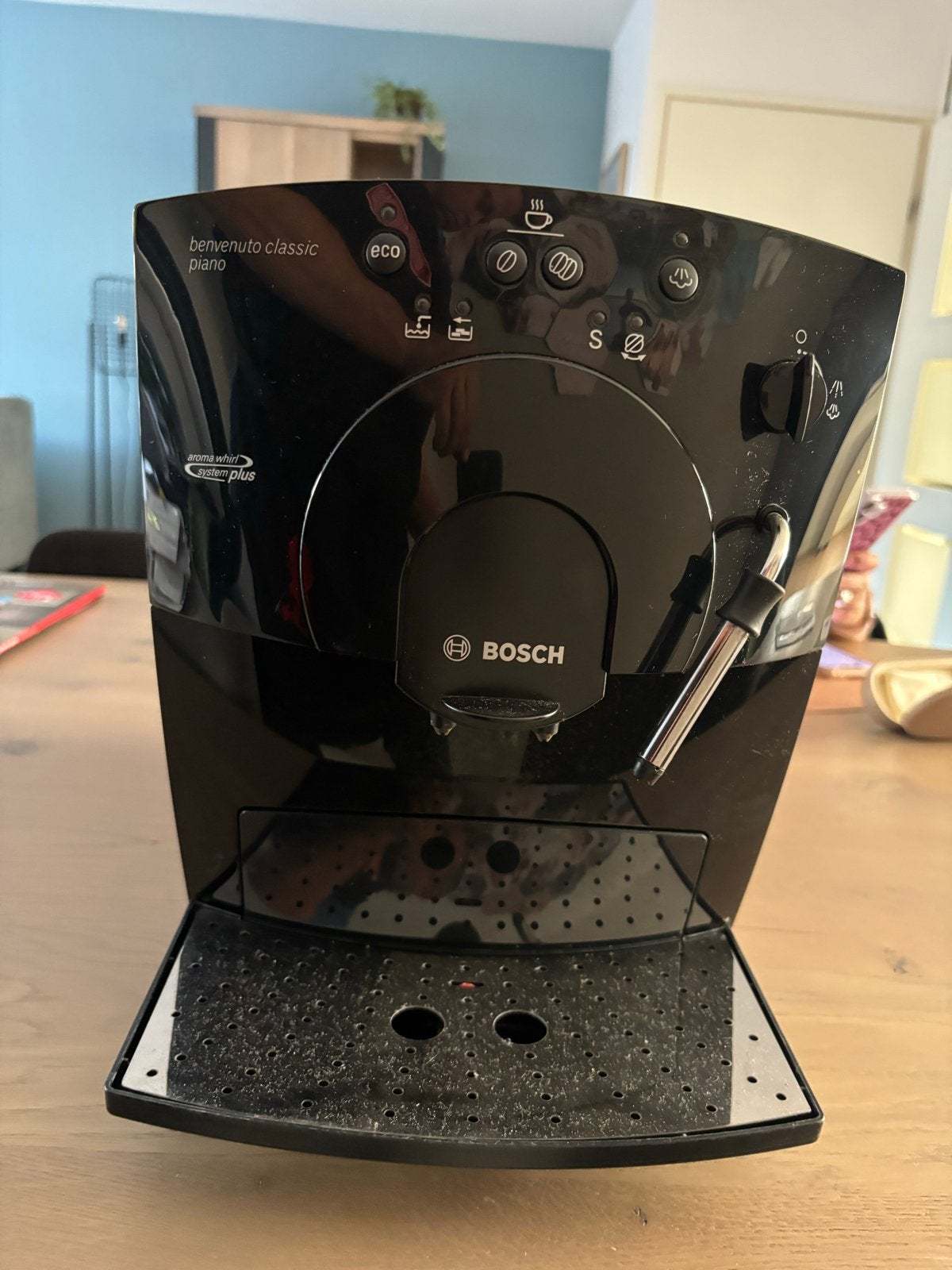 Bosch Benvenuto Classic Piano Koffiemachine, Witgoed en Apparatuur, Ophalen, Afneembaar waterreservoir, Gebruikt, 10 kopjes of meer
