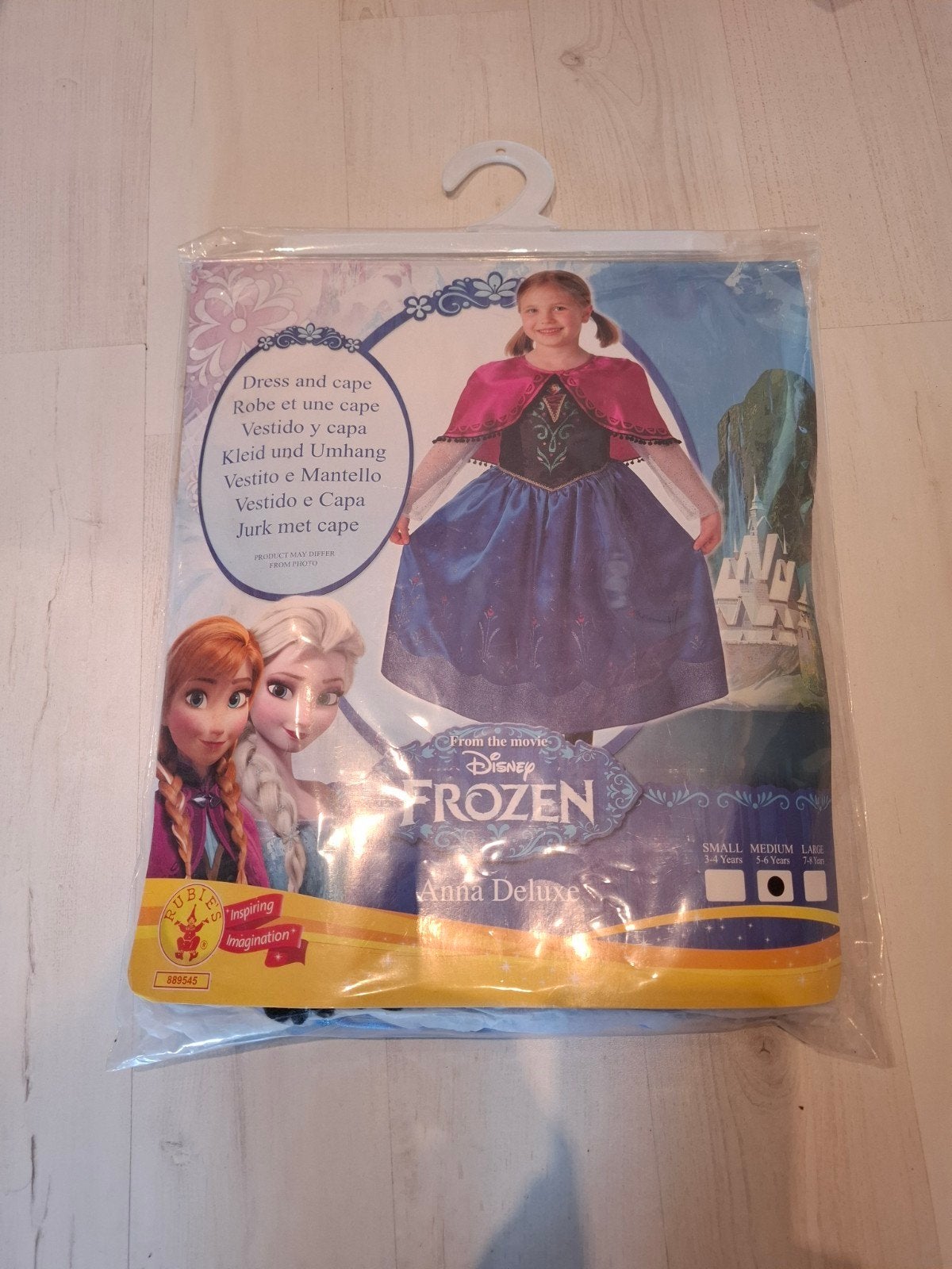 Anna jurkje (Frozen), Ophalen of Verzenden, Nieuw, 104 of kleiner, Meisje