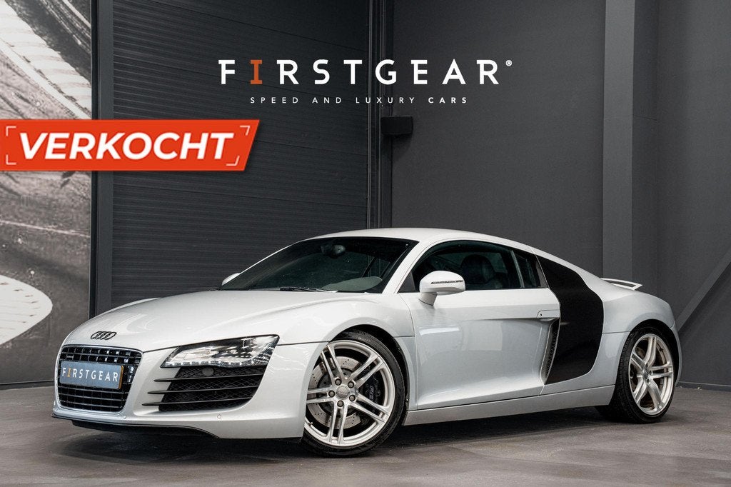 Audi R8 4.2 V8 FSI *Bang & Olufsen / Volledig Leder / Stoelv, Automaat, Gebruikt, Automatische klimaatregeling, Bedrijf