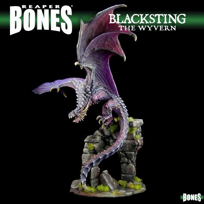 Blacksting the Wyvern 77981 Deluxe Boxed Set Wargames, Verzenden, Figuurtje(s), NL, Reaper Miniatures