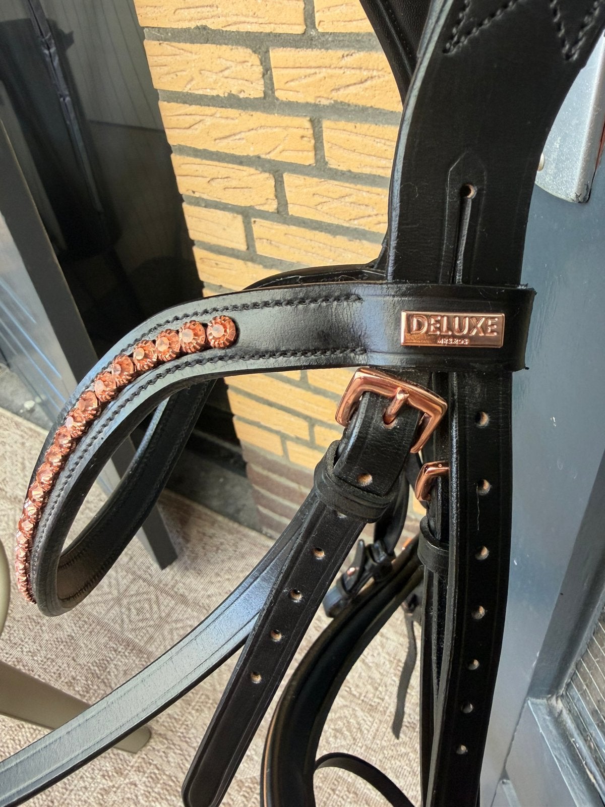 Mrs ros deluxe hoofdstel, Dieren en Toebehoren, Paarden en Pony's | Hoofdstellen en Tuigage, Hoofdstel, Nieuw, Ophalen of Verzenden