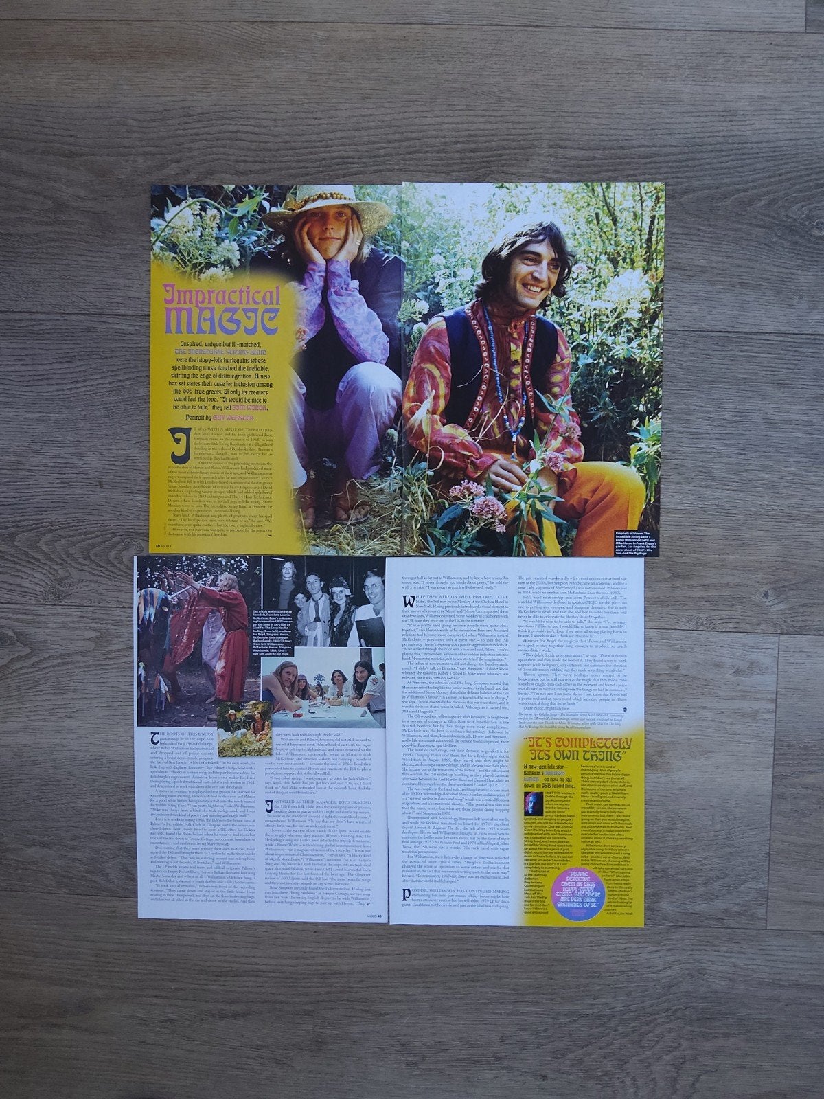 The Incredible string band, Ophalen of Verzenden, Zo goed als nieuw, Boek, Tijdschrift of Artikel
