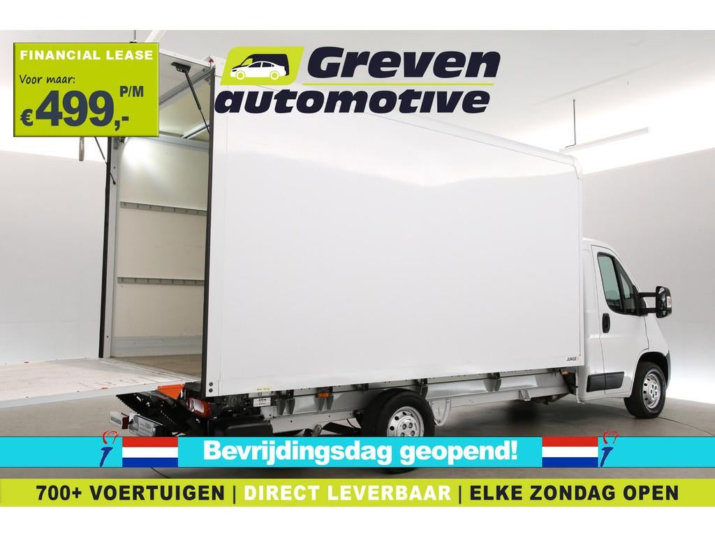 Citroën Jumper 2.2 BlueHDi 140PK 3.5t | Bakwagen | Laadklep, Auto's, Bestelauto's, Voorwielaandrijving, Stof, Gebruikt, Euro 6