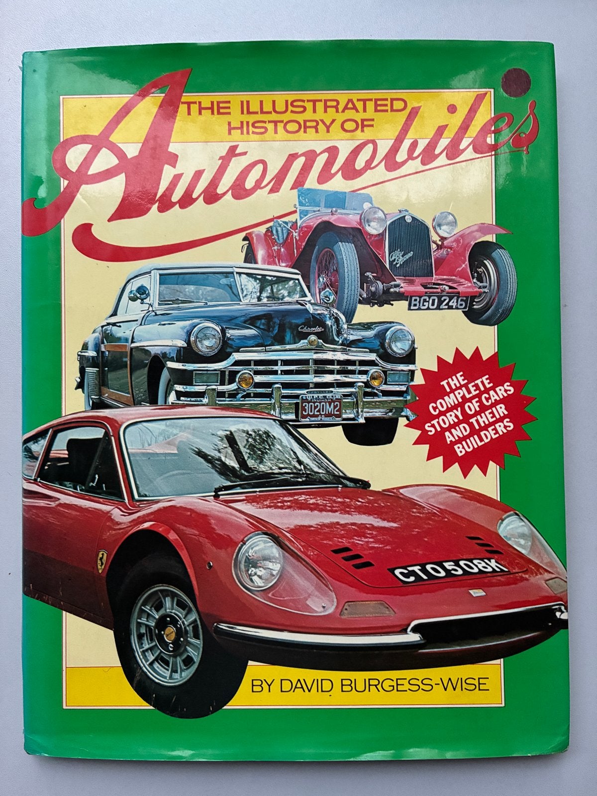 The Illustrated History of Automobiles - David Burgess-Wise, Ophalen of Verzenden, Zo goed als nieuw, Algemeen
