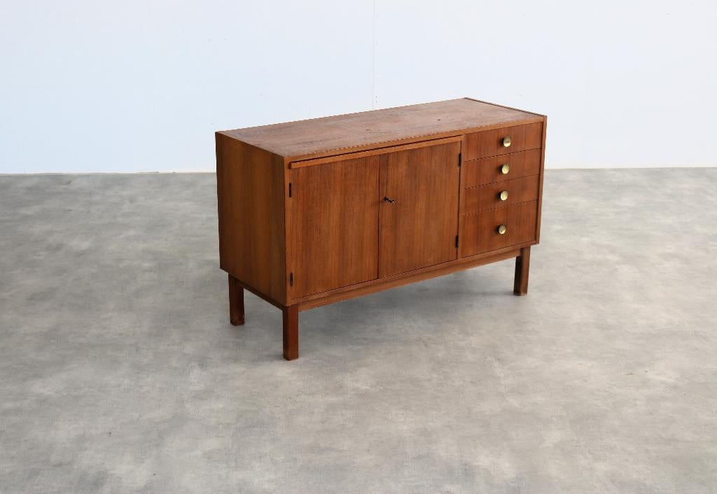 vintage sideboard | dressoir | jaren 60 | Zweeds, ., 150 tot 200 cm, Ophalen of Verzenden, Overige materialen