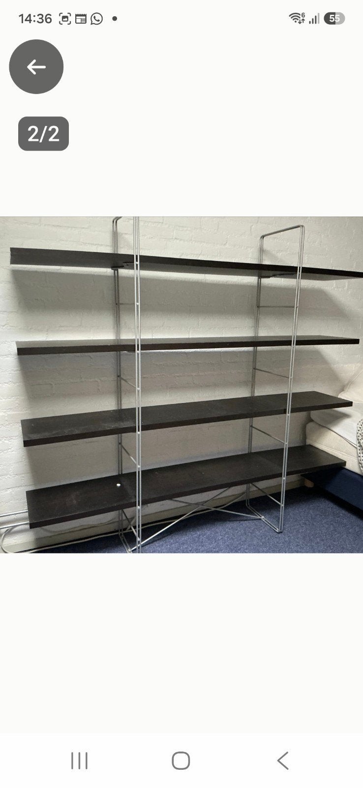 Vintage Ikea Enetri wandkast Niels Gammelgaard jr 80/90, Ophalen, Gebruikt